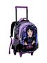 Imagem de Mochila De Rodas Escolar Wandinha Original Roxo DL1565