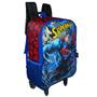 Imagem de Mochila De Rodas Heróis Dc Comics + Estojo Infantil Superman