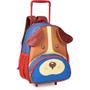 Imagem de Mochila De Rodas Pets Cachorro Marrom Clio Style