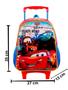 Imagem de Mochila de Rodinha Carros Mcqueen Escolar 35x27x14cm