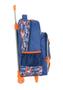 Imagem de Mochila de Rodinha e Estojo Triplo Hot Wheels Azul - Luxcel