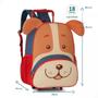 Imagem de Mochila De Rodinha Escolar 38cm Infantil Cachorrinho Clio Pets