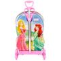 Imagem de Mochila de Rodinha Escolar Princesa Castelo Disney 3D Maxtoy