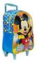 Imagem de Mochila De Rodinha Mickey Mouse Azul Escolar Grande Xeryus