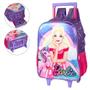 Imagem de Mochila De Rodinhas 2 em 1 Escolar Infantil Barbie Desenho