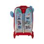 Imagem de Mochila de Rodinhas 3D Maxtoy Stitch Praia Vermelho