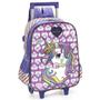 Imagem de Mochila De Rodinhas Com Alça Luxcel Up4You Unicórnio Roxo
