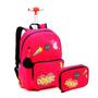Imagem de Mochila De Rodinhas E Estojo Rosa Colorup - Seanite