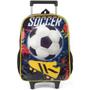 Imagem de Mochila De Rodinhas Escolar Menino Futebol Soccer Luxcel