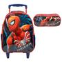 Imagem de Mochila de Rodinhas + Estojo Duplo Spider-Man 14'' R Ref. 10.681 - Xeryus