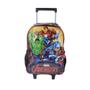 Imagem de Mochila De Rodinhas Grande Marvel Luxcel Original