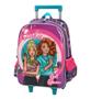 Imagem de Mochila De Rodinhas Infantil Barbie Roxa Luxcel