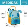 Imagem de Mochila De Rodinhas Infantil Escolar Grande Tamanho 15 - Pets Selva - Vários Modelos - Clio