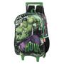 Imagem de Mochila De Rodinhas Infantil Escolar Menino Avengers Hulk