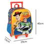 Imagem de Mochila De Rodinhas Infantil Laranja Escolar ToyStory Luxcel