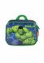 Imagem de Mochila de Rodinhas + Lancheira + Estojo Hulk Infantil Escolar