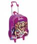 Imagem de Mochila de Rodinhas Mochilete Barbie Super Princesa Rosa e Roxa Sestini (SKU 12042)