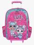 Imagem de Mochila de rodinhas mochilete lol surprise boneca infantil escolar meninas rosa bolsa