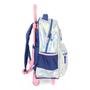 Imagem de Mochila De Rodinhas Stitch Prata Holografica Luxcel