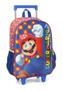 Imagem de Mochila De Rodinhas Super Mario Com Lancheira - Luxcel