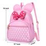 Imagem de Mochila Dksyee Cute Little Girls Mini Mouse de couro rosa