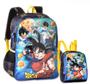 Imagem de Mochila Dragon Ball Z Goku de Costas com Lancheira Infantil