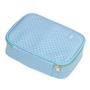 Imagem de Mochila e Estojo Furadinhos Azul - BRW -