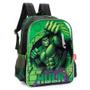 Imagem de Mochila e Lancheira Hulk Escolar - Luxcel