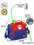 Imagem de Mochila Escolar 2em1 Super Mario Nintendo Poliéster