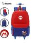 Imagem de Mochila Escolar 2em1 Super Mario Nintendo Poliéster