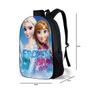 Imagem de Mochila Escolar Avulsa Infantil Frozen Menina Elsa e Ana 