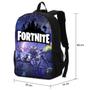 Imagem de Mochila Escolar Avulsa Jogo Fortnite Menino e Menina 