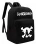 Imagem de Mochila Escolar Bolsa One Piece Caveira Brook Luffy Anime