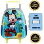 Imagem de Mochila Escolar C/ Roda Personagem Mickey Mouse Nº 16 Xeryus  Casa Magica  Disney  Infantil  Mala Com Rodas  11600