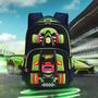 Imagem de Mochila Escolar Carro de Corrida Infantil com Design 3D