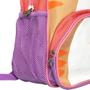 Imagem de Mochila Escolar com Alça Costas Infantil Gato Bichinhos Pet 3D Reforçada Menina Roxo