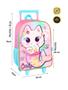 Imagem de Mochila Escolar com Rodas Infantil Gatinha Cindy