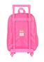 Imagem de Mochila Escolar com Rodinha Barbie Be Unique Pink - Luxcel