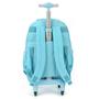 Imagem de Mochila Escolar com Rodinhas 360 Graus Up4You Turquesa MC51611UP