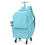 Imagem de Mochila Escolar com Rodinhas 360 Graus Up4You Turquesa MC51611UP