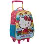 Imagem de Mochila Escolar Com Rodinhas Rodas Hello Kitty Com Rodas