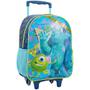 Imagem de Mochila Escolar Com Rodinhas Rodas Monstros S.A Mala Com Rodas