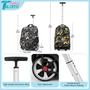 Imagem de Mochila Escolar com Rodinhas Tilmi 48cm - Inclui Lancheira
