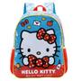 Imagem de Mochila escolar costa infantil Hello Kitty azul Xeryus