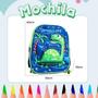 Imagem de Mochila Escolar Costas 3D Infantil Kit Lancheira Estojo