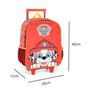 Imagem de Mochila Escolar Creche Com Rodinha Marshall Luxcel Reforçado