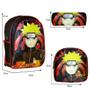 Imagem de Mochila Escolar Creche Pré Escola Masculina Naruto Costas