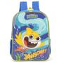 Imagem de Mochila Escolar De Alças Baby Shark Infantil Tubarão Amarelo