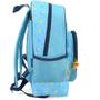 Imagem de Mochila Escolar De Costas Baby Sharks Azul Claro Luxcel