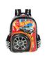 Imagem de Mochila Escolar De Costas Hotwheels Inf - Preto